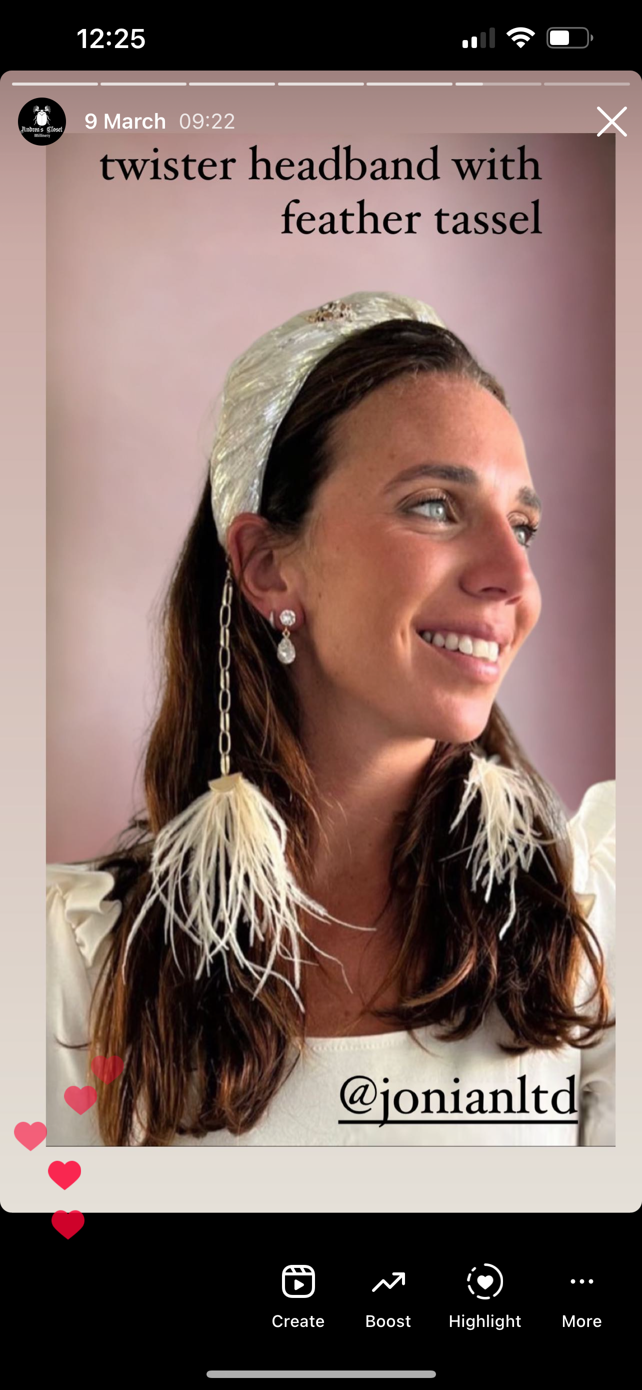 D-Head band headband