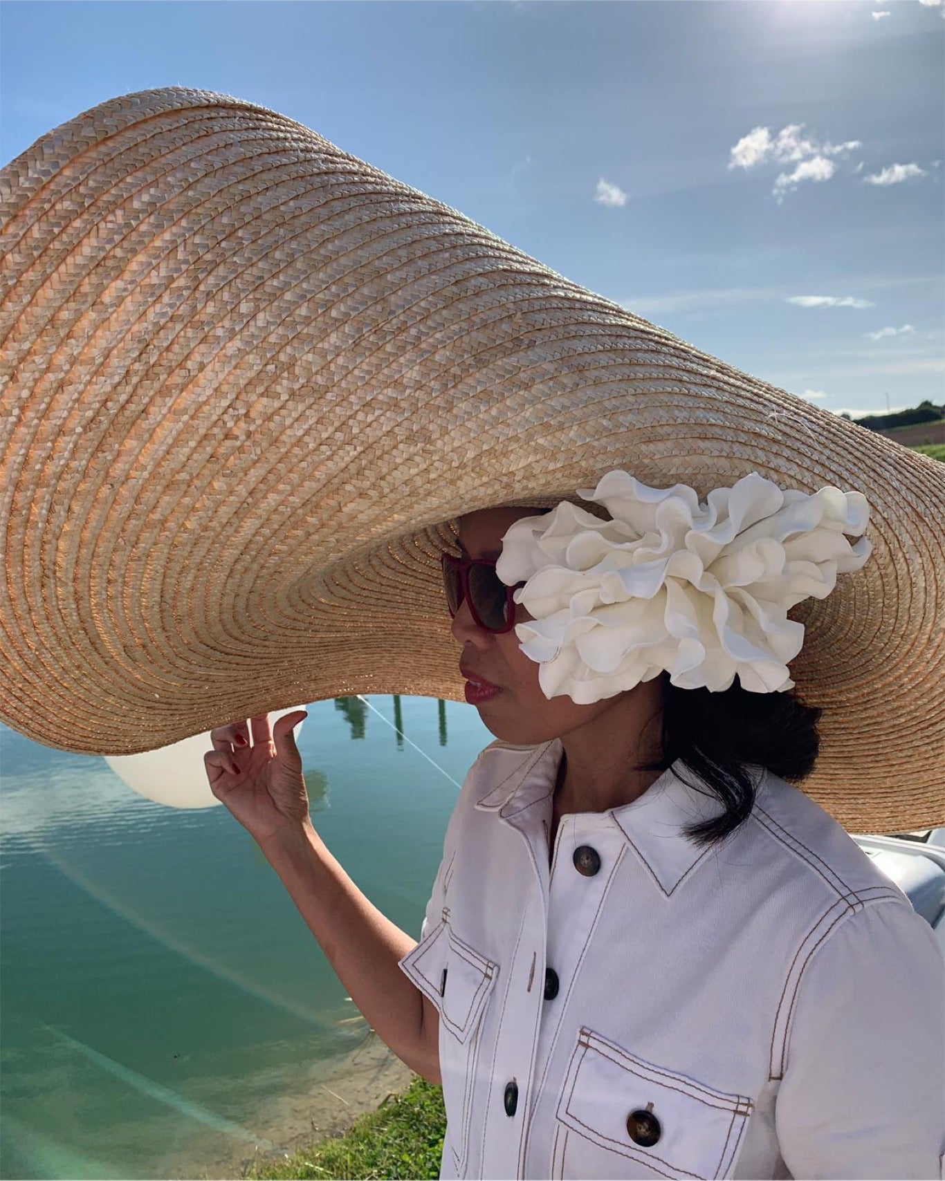 Xxl straw hat