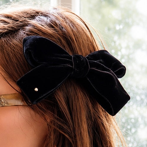 Barrette velvet